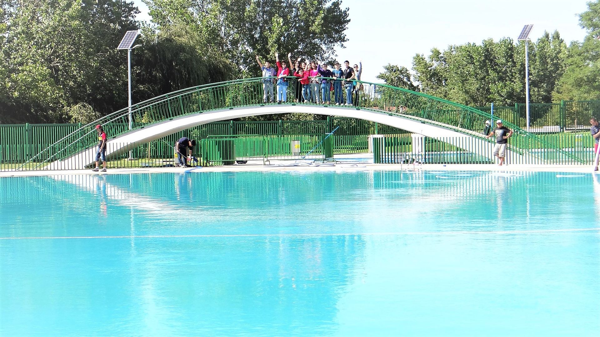 PISCINA PARQUE PLEISTOCENICO DE OSORNO, Brassea Mancilla Arquitectos, Santiago Brassea Mancilla Arquitectos, Santiago 상업공간 콘크리트 스타디움