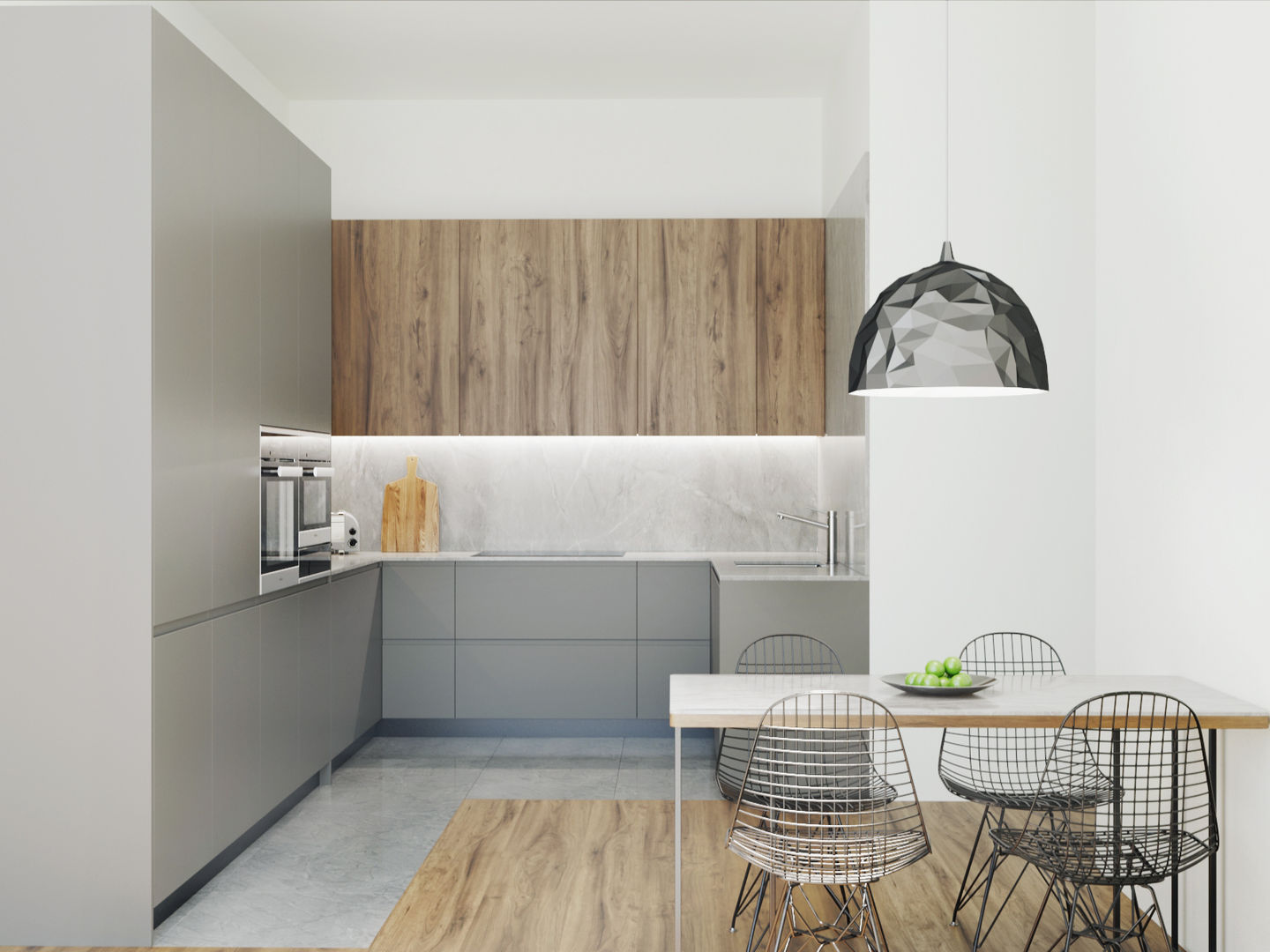 Cozinha _ Vila Nova de Famalicão, Fachada Arquitectos Fachada Arquitectos Kitchen units MDF