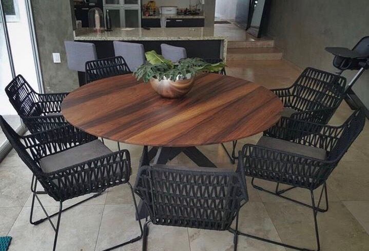 Sillas Retro para comedor, SILLAS ACAPULCO ESTILO RETRO SILLAS ACAPULCO ESTILO RETRO Salas de jantar tropicais Cadeiras e bancos