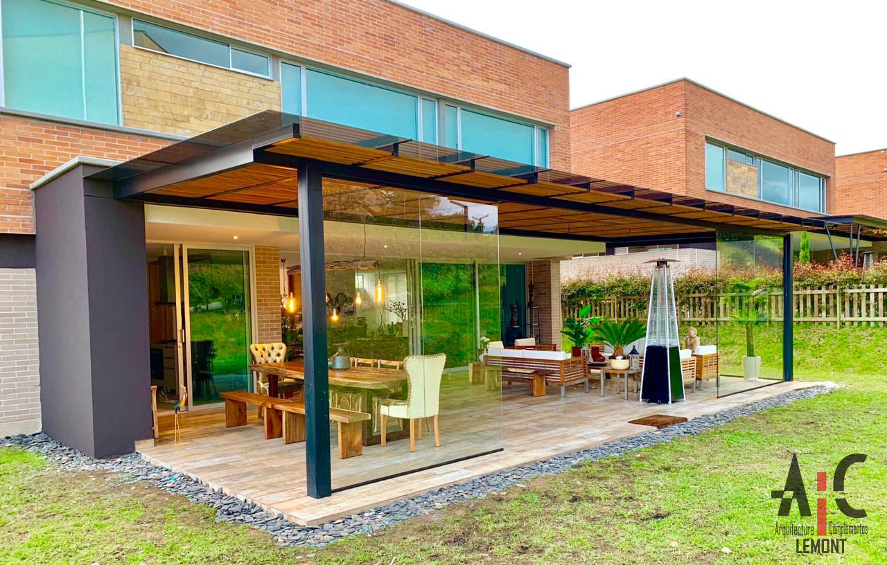 Pergolas , Arquitectura y Complementos Arquitectura y Complementos Наклонные крыши Железо / Сталь