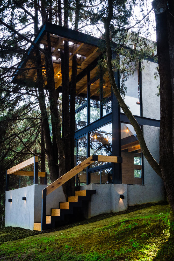 Loft 75, RAMLE Arquitectos RAMLE Arquitectos Casa piccola Cemento