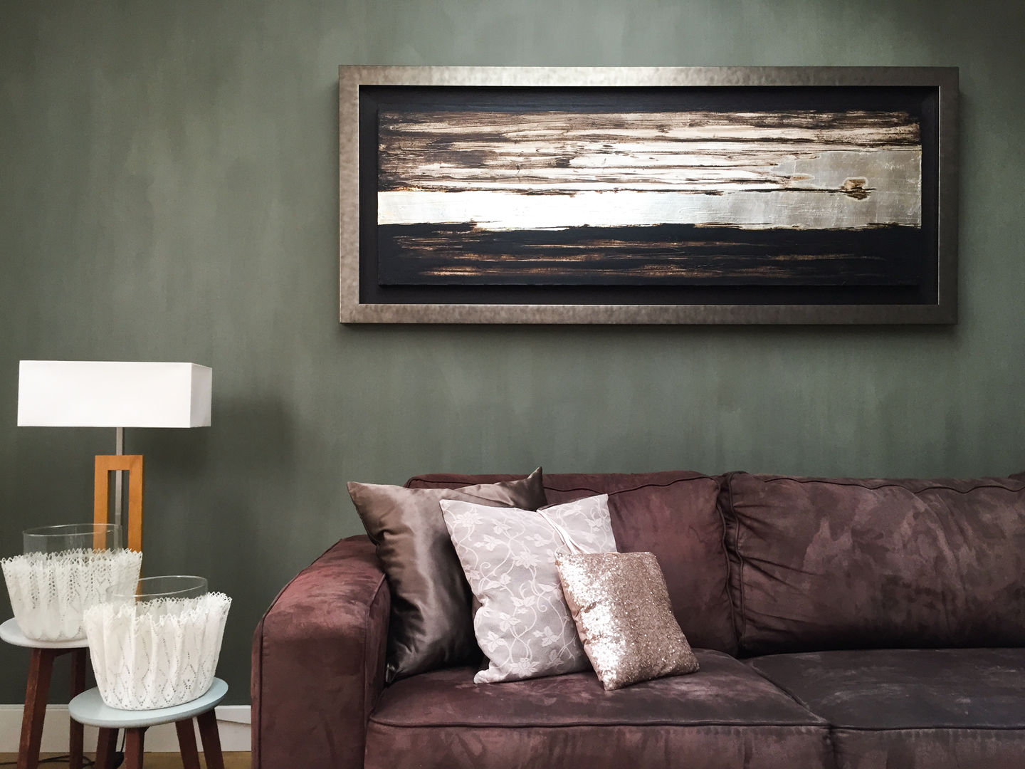 Fresco lime paint , Pure & Original Pure & Original Eclectic style living room