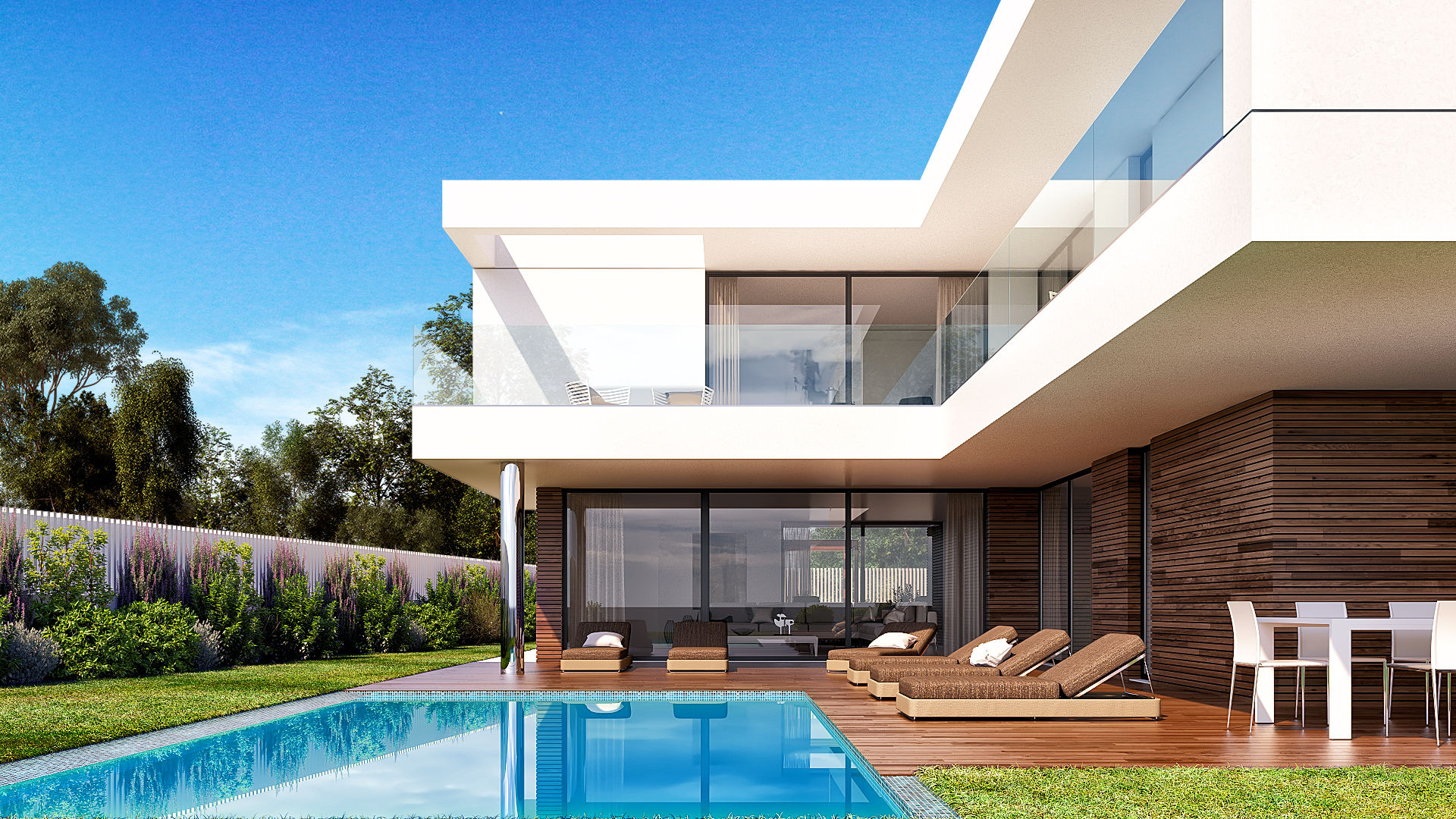 CASA GB1 - Moradia em Cascais, Traçado Regulador. Lda Traçado Regulador. Lda Villas لکڑی Wood effect