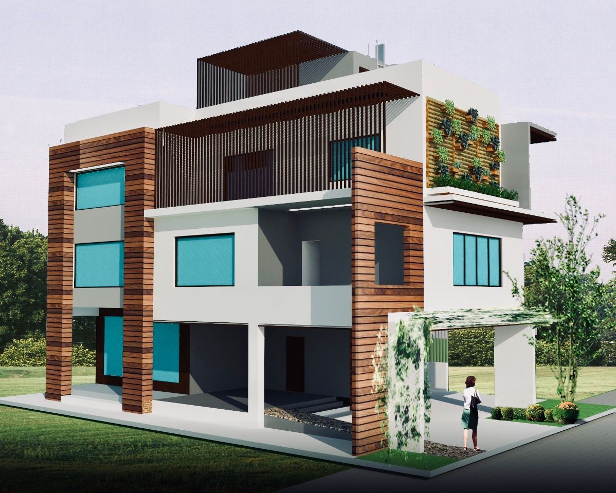 South east View Innovature Research and Design Studio (IRDS) Villas