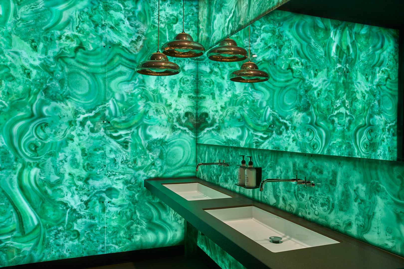 MALACHITE EMERAUD Decorative Panels, Tecnografica Tecnografica Moderne Wände & Böden