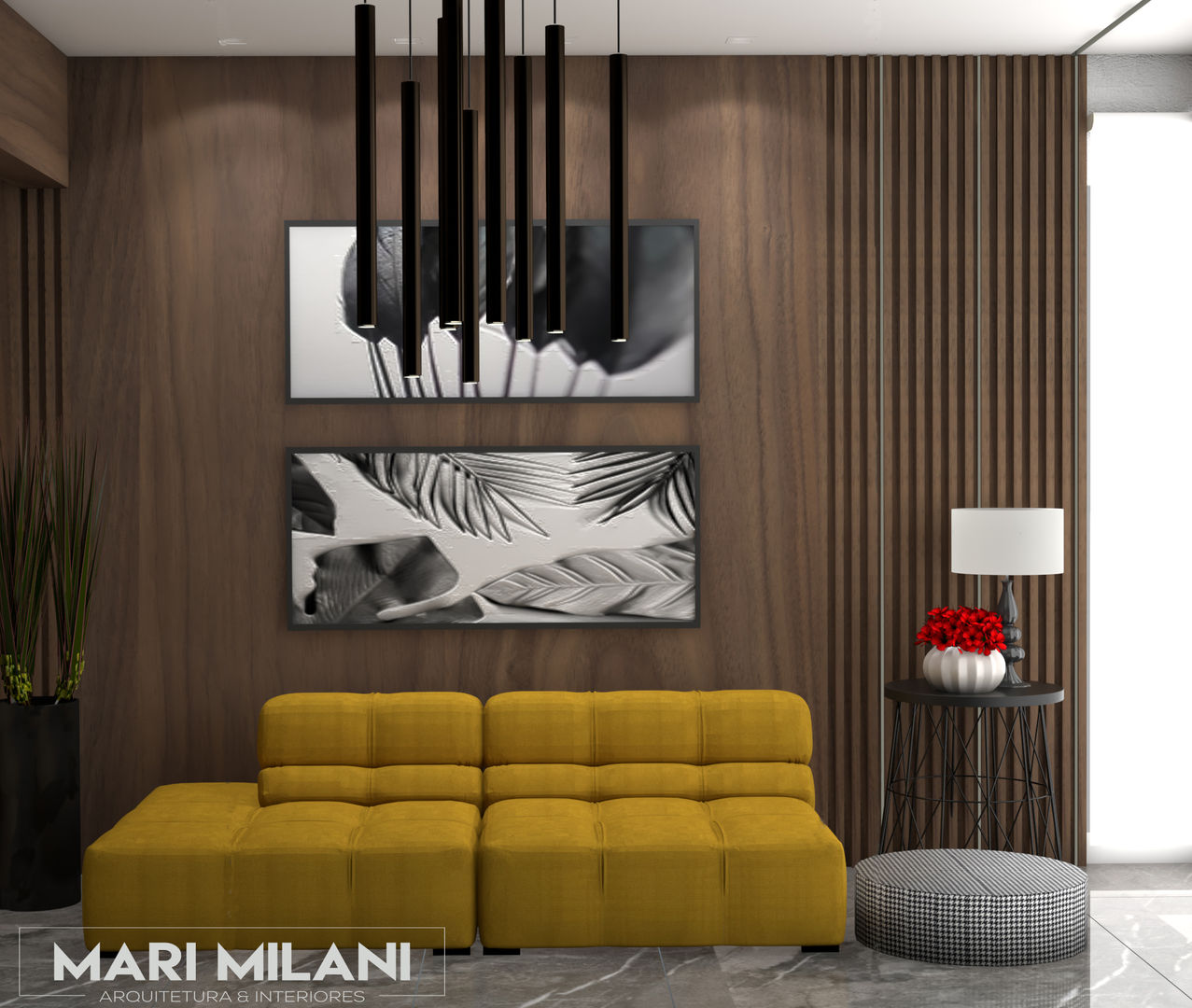 Apartamento Santana, Mari Milani Arquitetura & Interiores Mari Milani Arquitetura & Interiores بلكونة أو شرفة