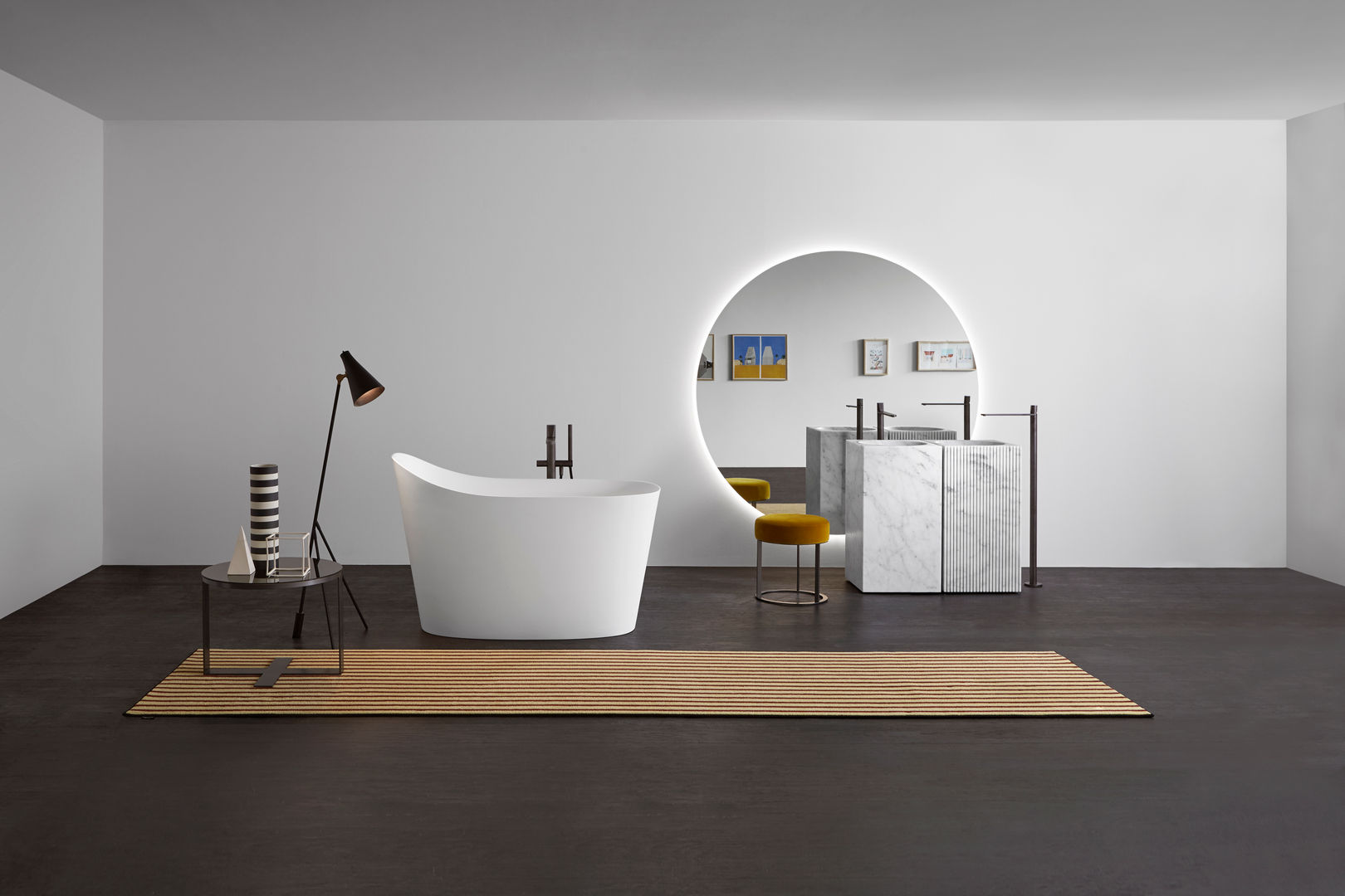 Mastello- Una Micro Oasi di Relax con un Forme Organiche, antoniolupi antoniolupi Kamar Mandi Modern Bathtubs & showers