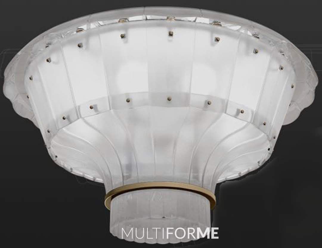 Detail of Murano Glass Chandelier MULTIFORME® lighting Commercial spaces Bars & clubs