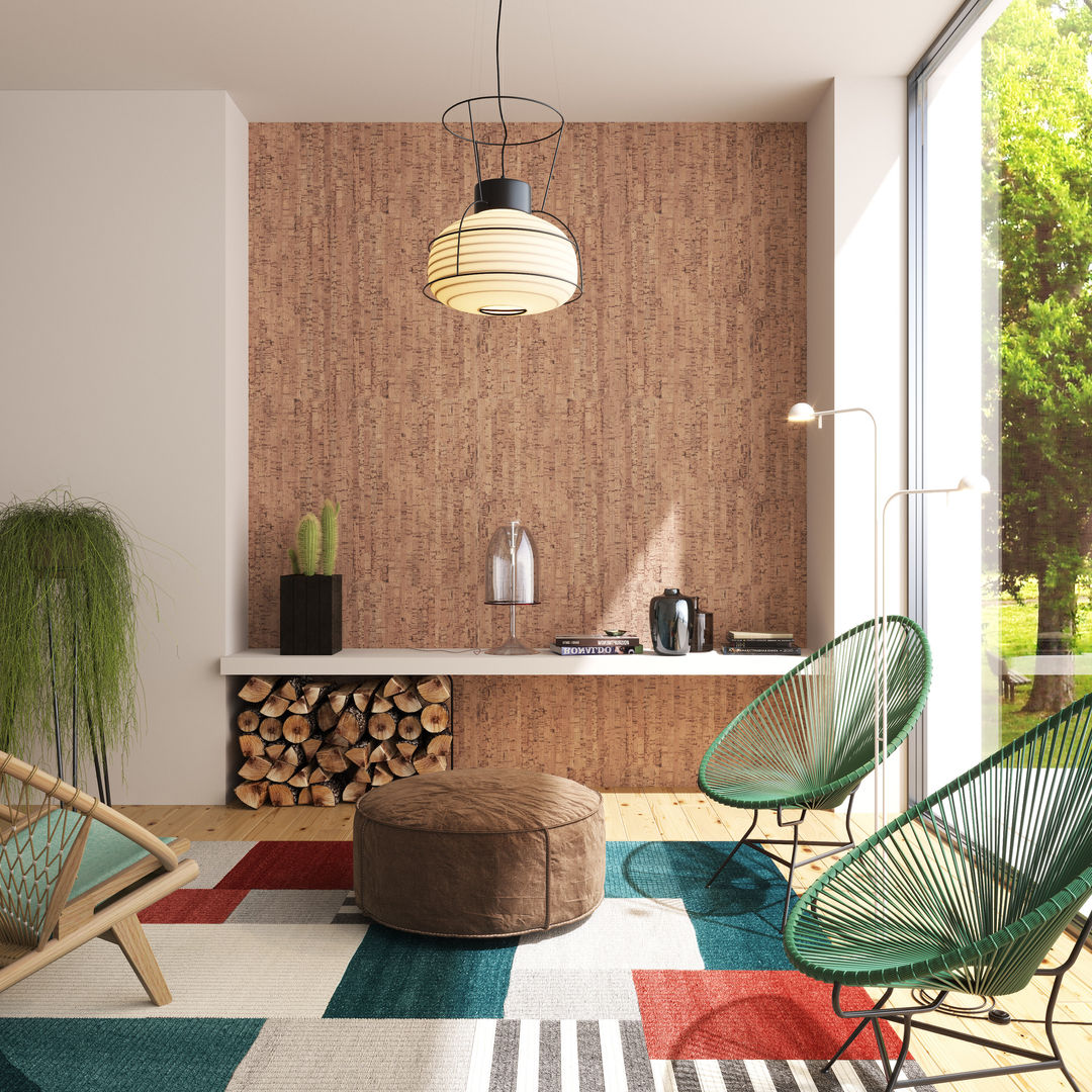 Colorful welcome room Go4cork Modern living room Cork