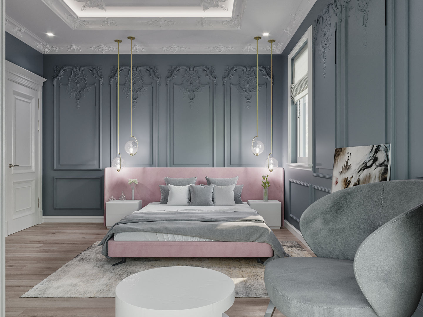 Master Bedroom, De Panache - Interior Architects De Panache - Interior Architects 臥室