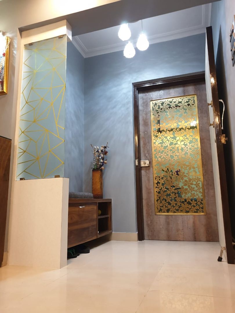 kandivali east 3bhk, Clickhomz Clickhomz غرفة المعيشة