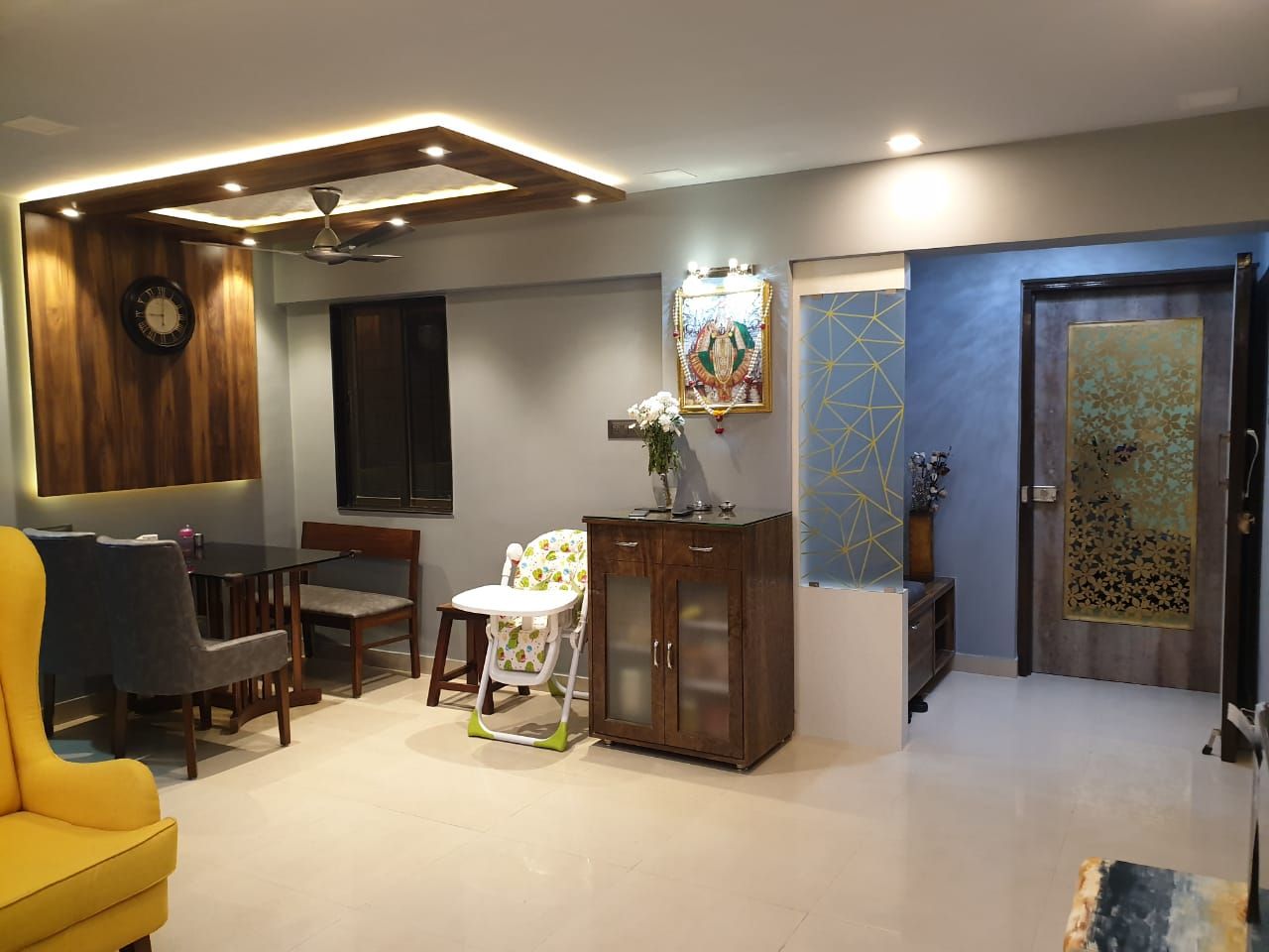 kandivali east 3bhk, Clickhomz Clickhomz غرفة السفرة