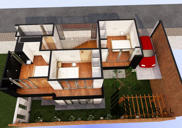 VIVIENDA MINIMA , Umbral arquitectura y construccion Umbral arquitectura y construccion 房子