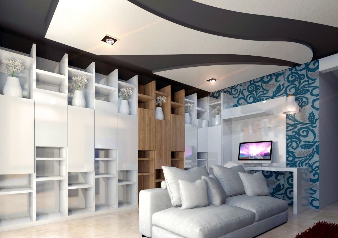 DISEÑO HABITACIONAL, SKETCH ARQUITECTOS SKETCH ARQUITECTOS Modern media room