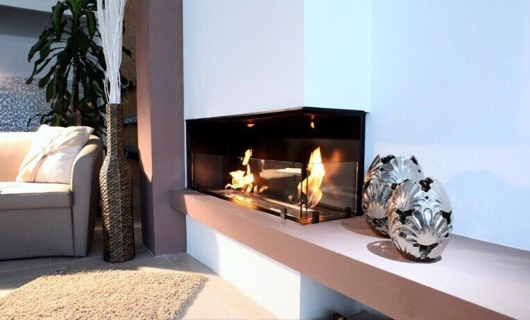 Угловой биокамин, Биокамины SappFire Биокамины SappFire Living room Fireplaces & accessories