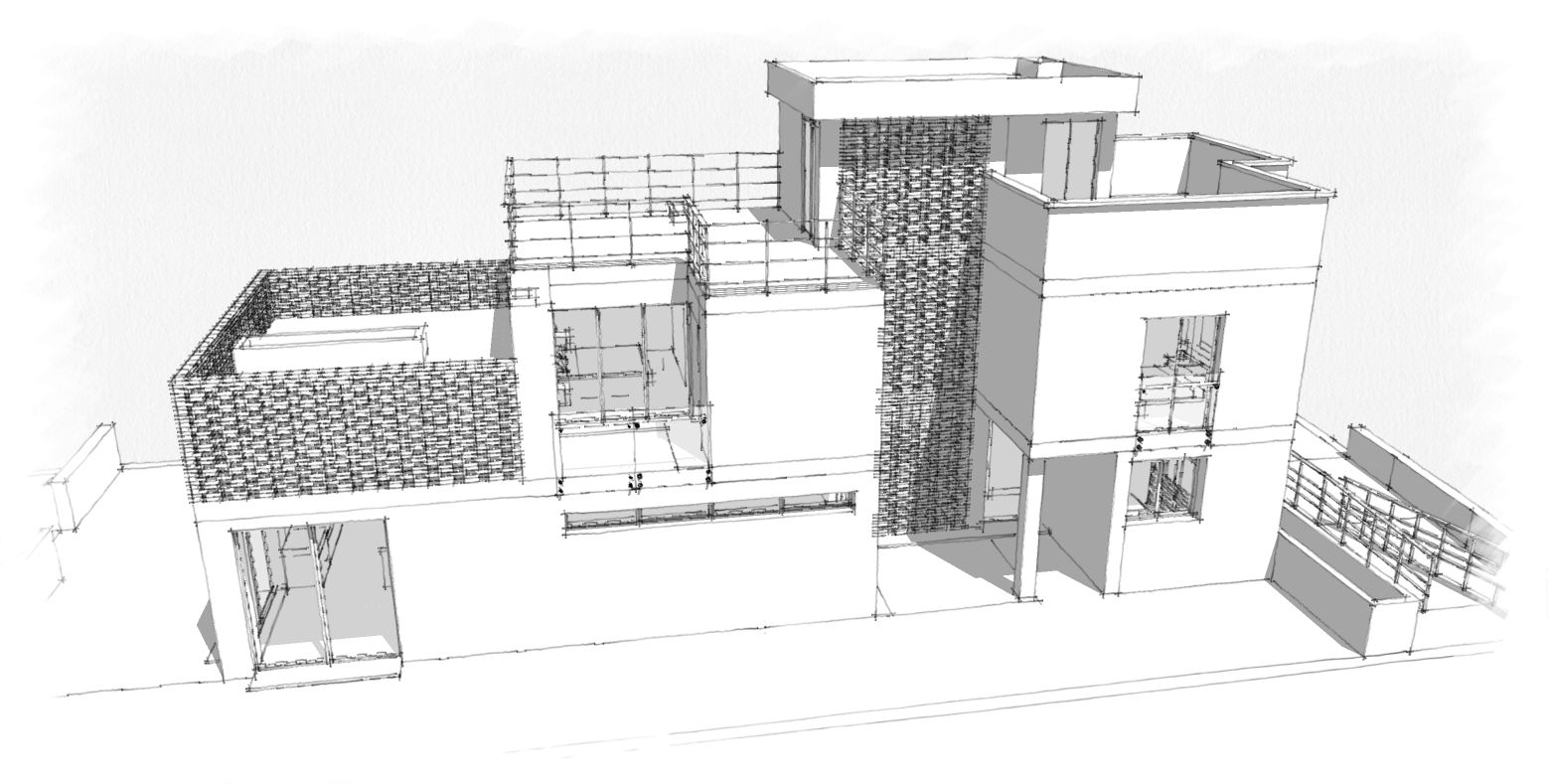 Primeras ideas para el diseño de una vivienda en Alicante Elena de Frutos