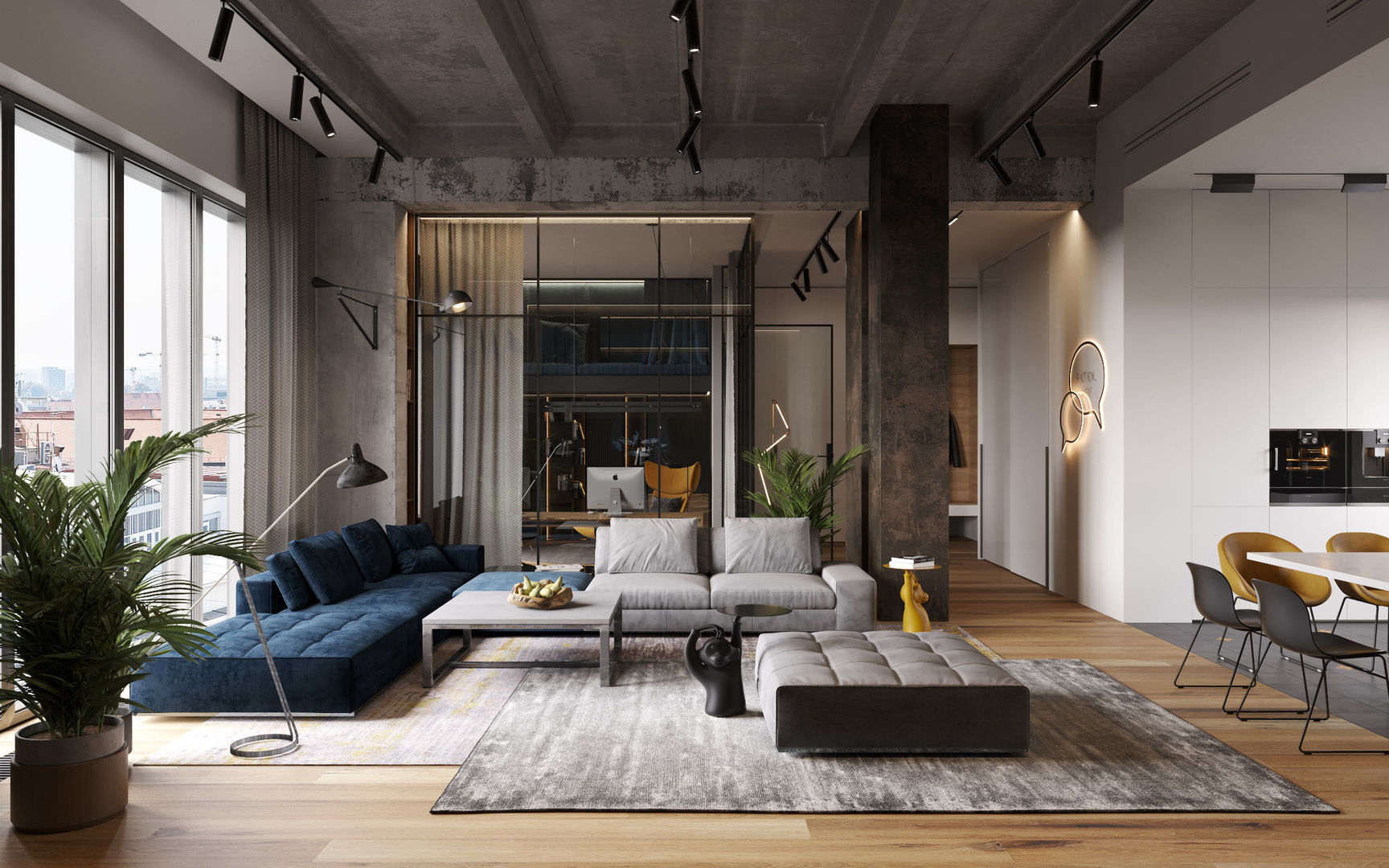 Ok loft, Cartelle Design Cartelle Design Industrial style living room