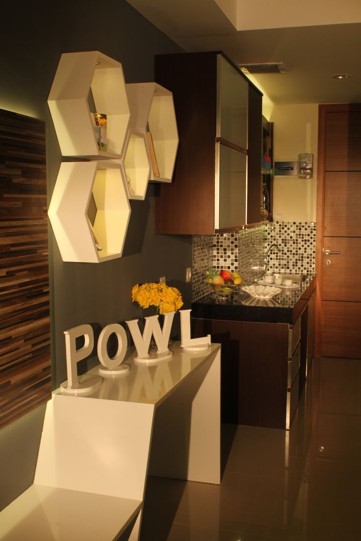 Beverly Honeycomb Tipe Studio Apartment, POWL Studio POWL Studio مطبخ