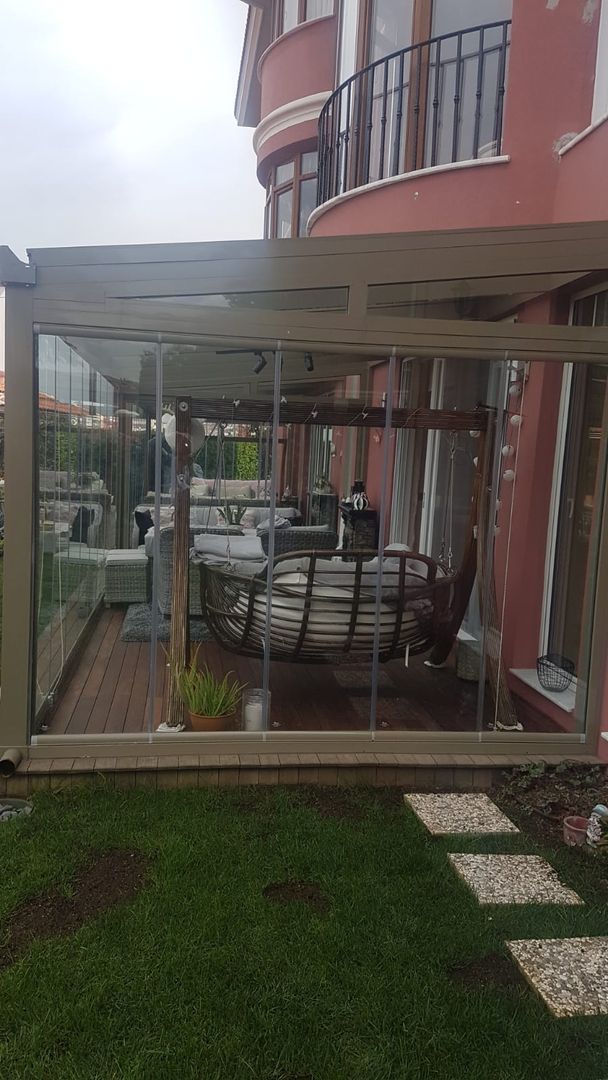 Üsküdar Kış Bahçesi Projesi, Yapısan Cephe Sistemleri Yapısan Cephe Sistemleri Modern conservatory Glass