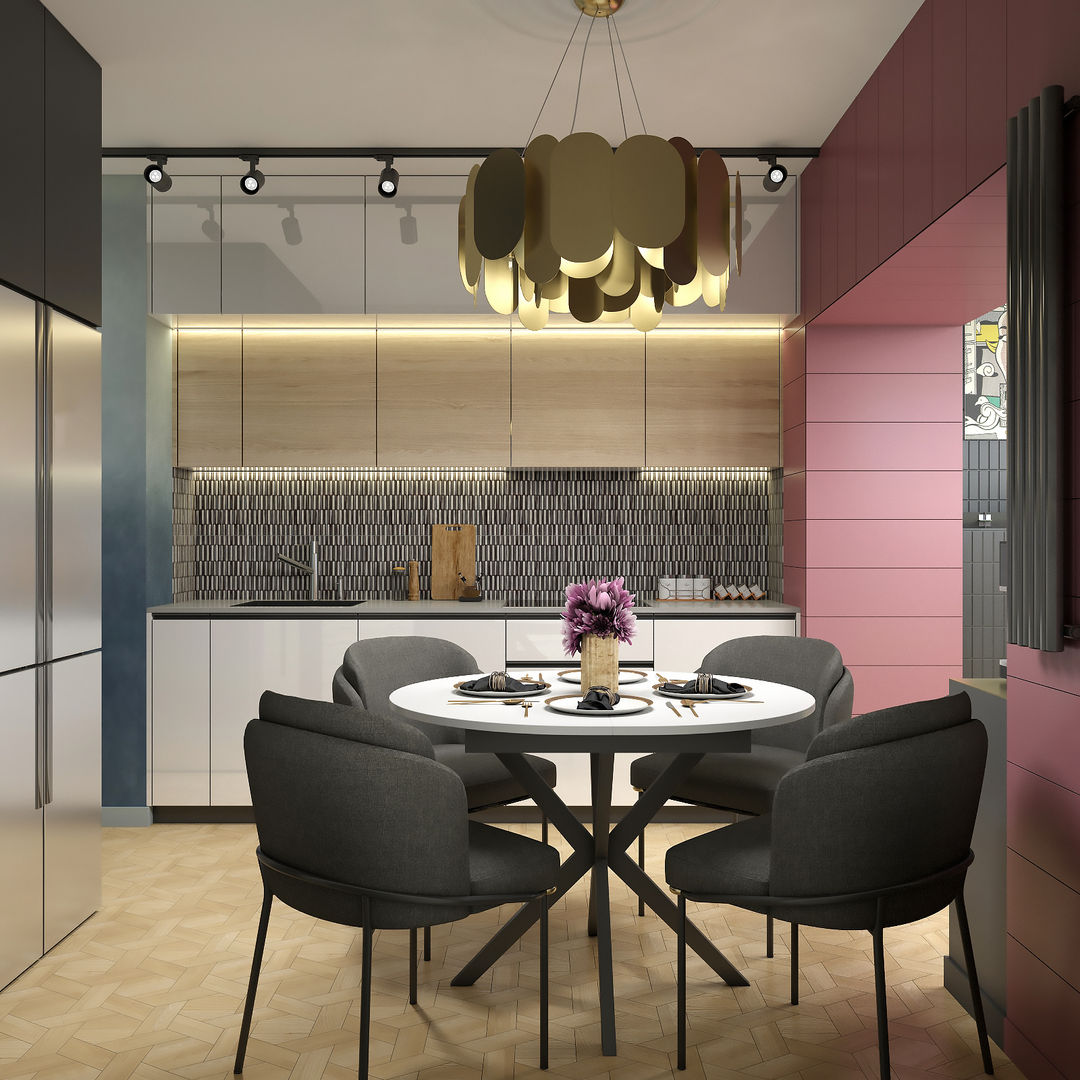 «Harmony», Wide Design Group Wide Design Group Кухни в эклектичном стиле