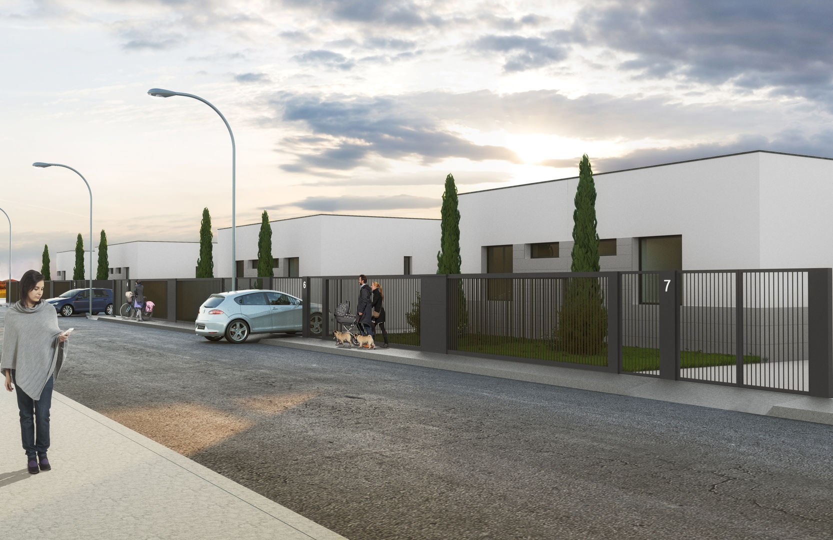 VIVIENDAS DE DISEÑO EN CEDILLO DEL CONDADO, TOLEDO, Agoin Agoin Townhouse