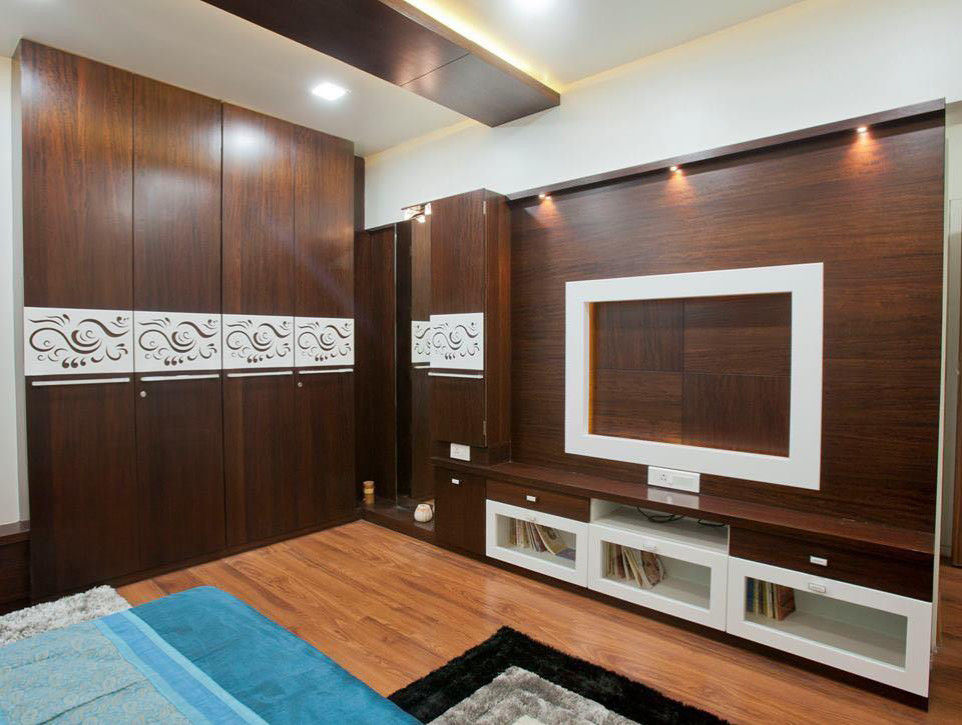 Mr Jerin Konikara | 2BHK | Full Furnished Home, Homagica Services Private Limited Homagica Services Private Limited Kamar Tidur Modern Wardrobes & closets