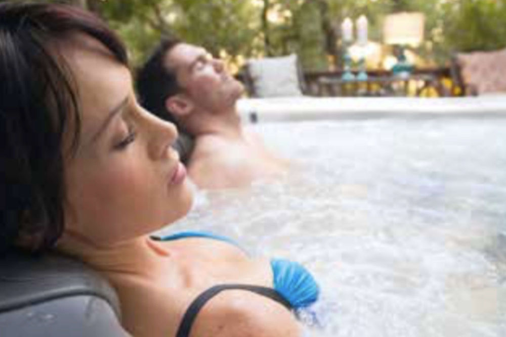 Whirlpool und Swim Spa, SPA Deluxe GmbH - Whirlpools in Senden SPA Deluxe GmbH - Whirlpools in Senden สวน