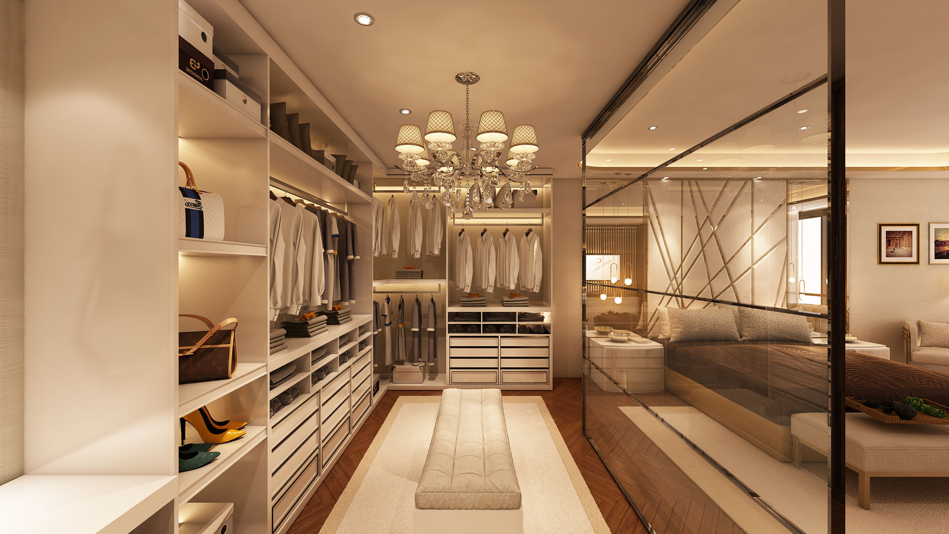 Suite Penthouse Geneva, Alpha Details Alpha Details Closets de estilo moderno