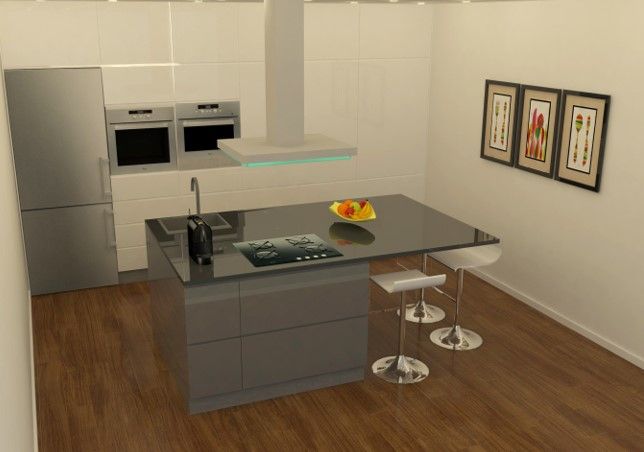 Região Centro: Apartamento arrojado, Casativa Interiores Casativa Interiores Small kitchens