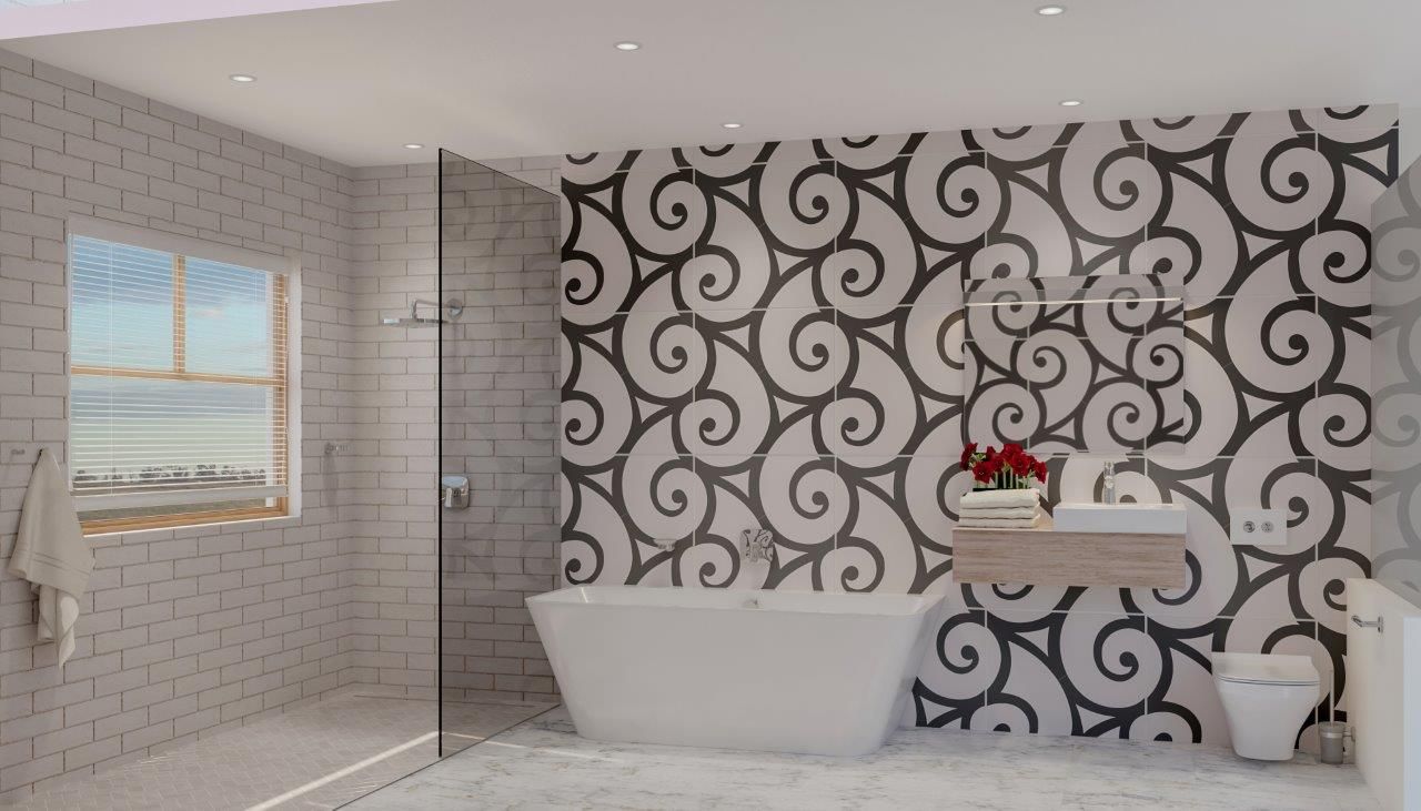 After Bathroom Deborah Garth Interior Design International (Pty)Ltd Modern bathroom