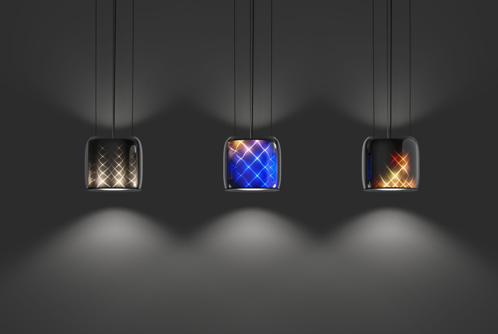 Leuchte Estelle: German Design Award für einzigartige Lichteffekte, Vanory Vanory Living room Glass Lighting