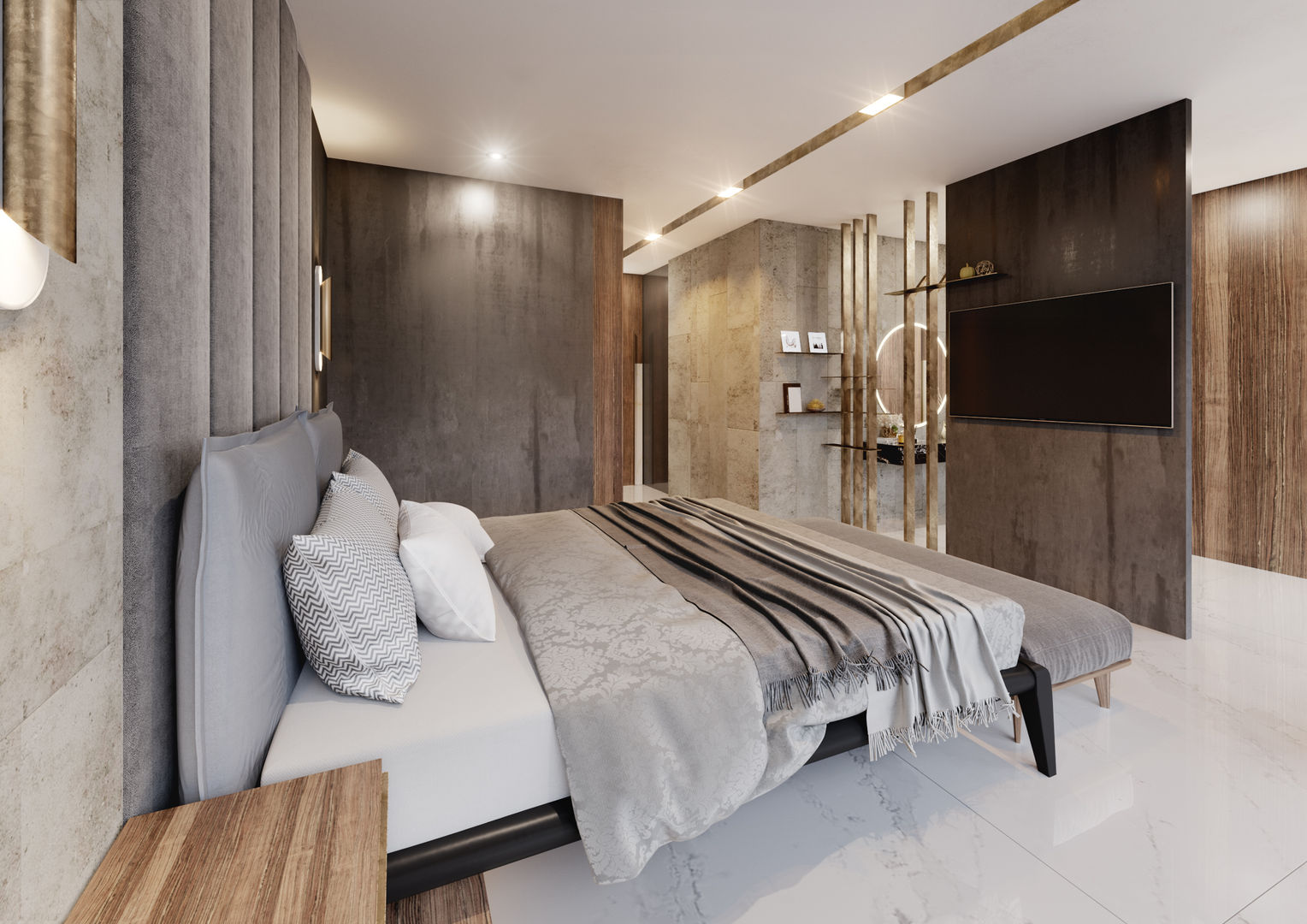 Torre Deco, T + T arquitectos T + T arquitectos Modern style bedroom