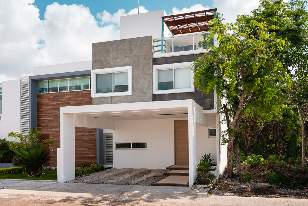 Residencia Arbolada , imaginArq® imaginArq® Modern home Concrete