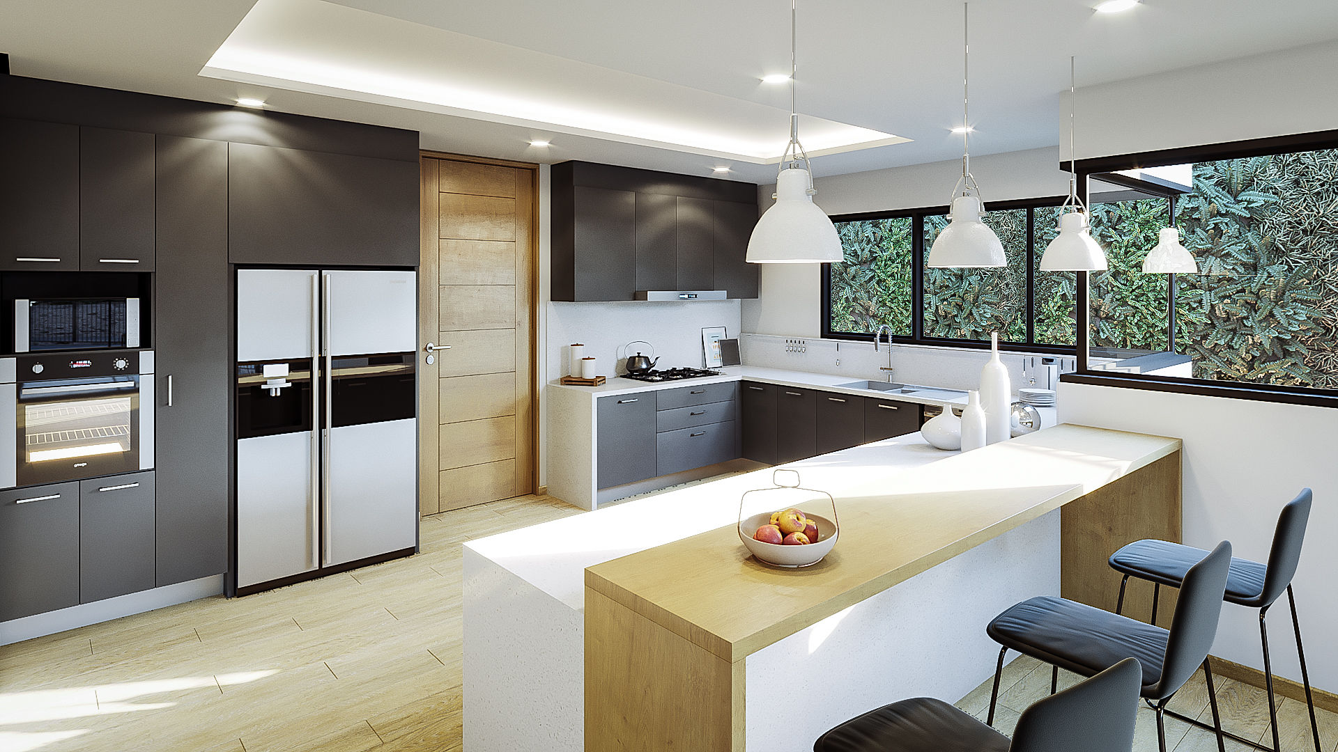 Proyecto Club Aleman, Urbyarch Arquitectura / Diseño Urbyarch Arquitectura / Diseño Kitchen