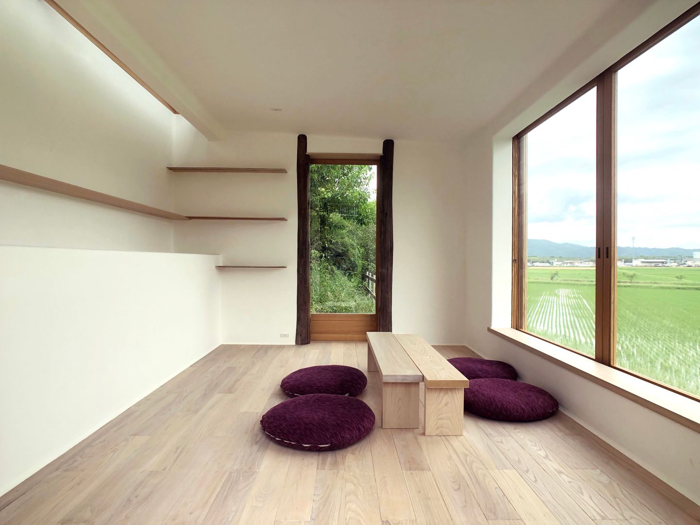 Tea room in Iga, Mimasis Design／ミメイシス デザイン Mimasis Design／ミメイシス デザイン Espaços de trabalho minimalistas