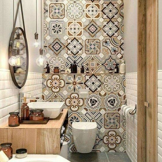 Ambiente equilibrado, Tendencia Design by Bibiana Sabogal Tendencia Design by Bibiana Sabogal Eclectic style bathrooms