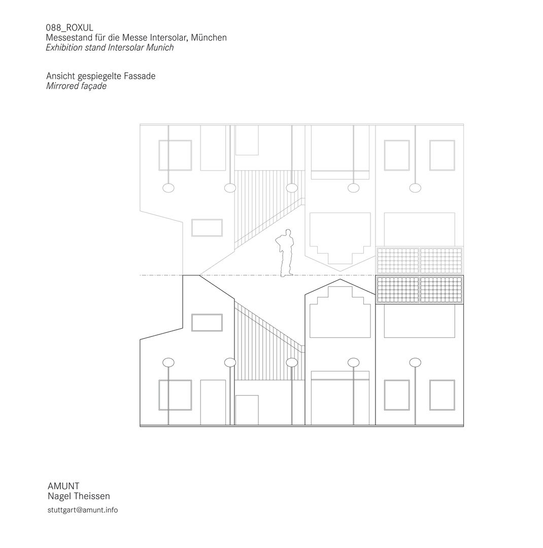 ROXUL. Messestand für einen Hersteller von Solarmodulen, AMUNT Architekten in Stuttgart und Aachen AMUNT Architekten in Stuttgart und Aachen