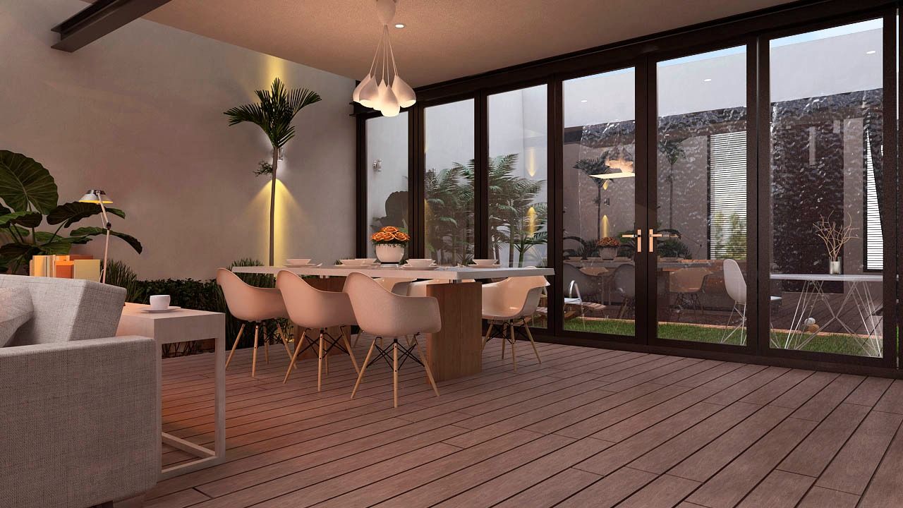 Residencia Nissi, AR216 AR216 Modern dining room