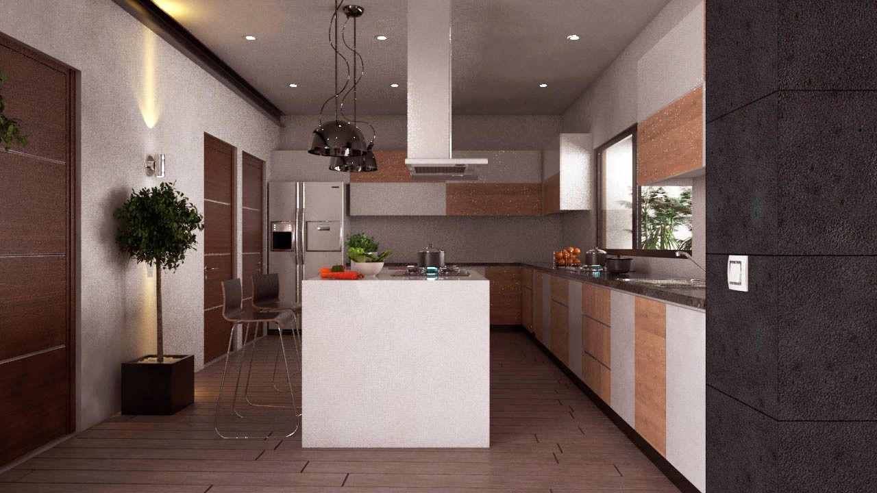 Residencia Nissi, AR216 AR216 Built-in kitchens