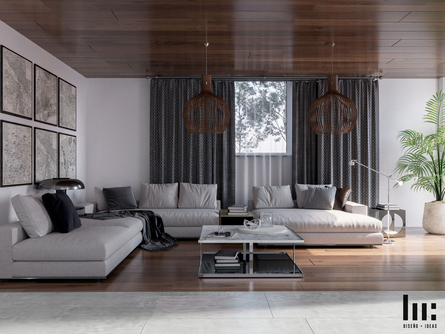 Vila Vizuett , HC Arquitecto HC Arquitecto Minimalist living room