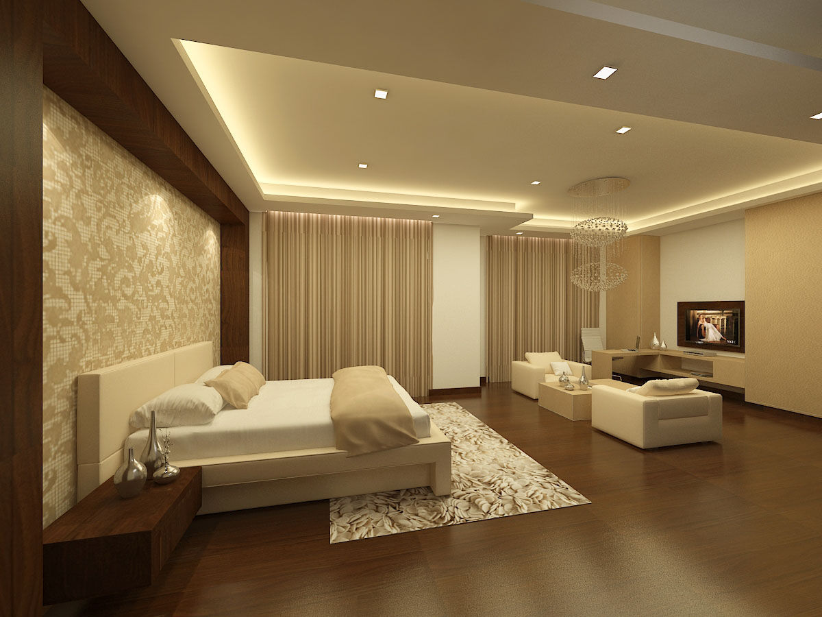 Mantri Espana homify Bedroom