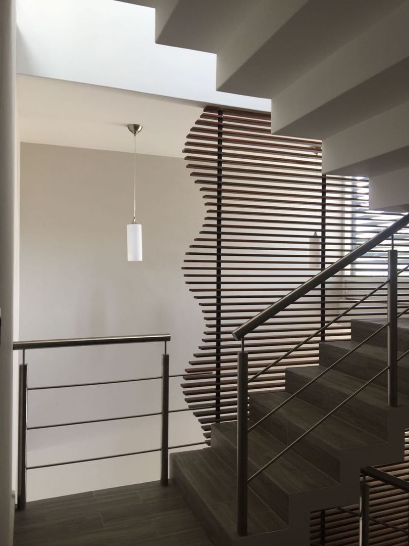 RESIDENCIAL HUAMUCHE, Ideas Arquitectónicas Ideas Arquitectónicas Stairs لکڑی Wood effect