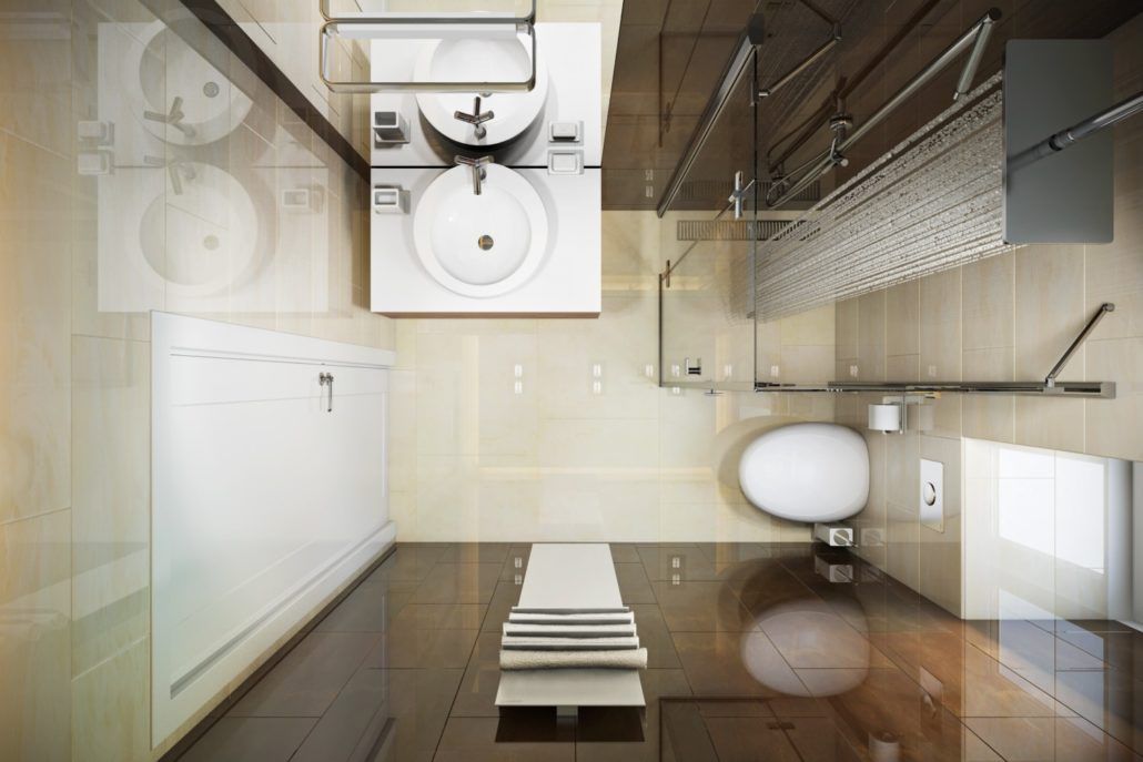 КП «Фаворит», Студия дизайна "INTSTYLE" Студия дизайна 'INTSTYLE' Scandinavian style bathrooms Tiles