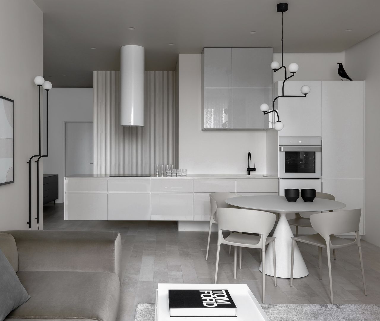 Monochrome, iPozdnyakov studio iPozdnyakov studio Kitchen units