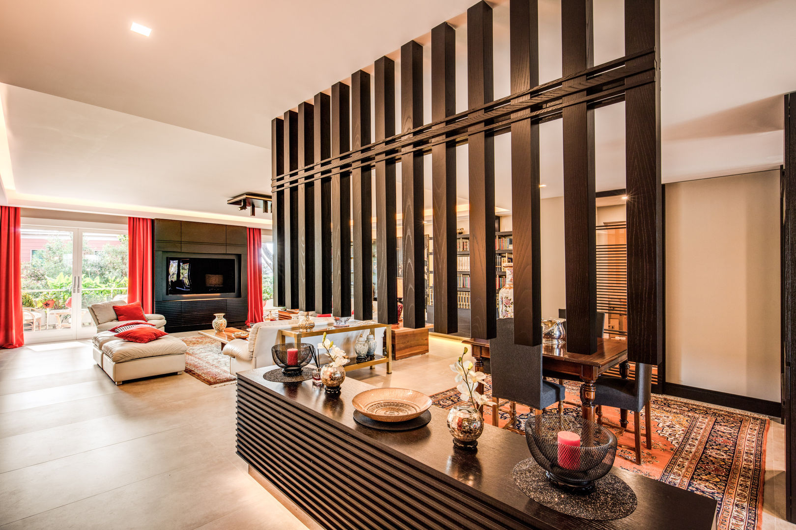 TRIONFALE, MOB ARCHITECTS MOB ARCHITECTS Asian style living room
