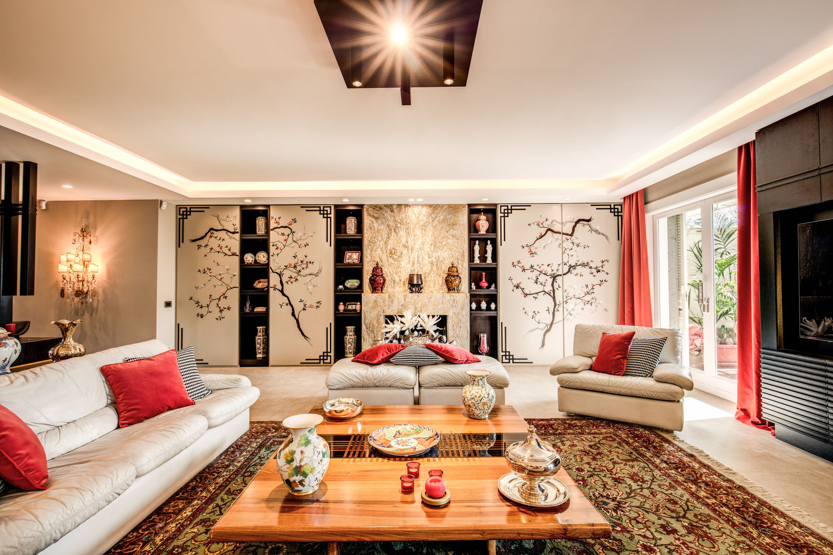 TRIONFALE, MOB ARCHITECTS MOB ARCHITECTS Asian style living room