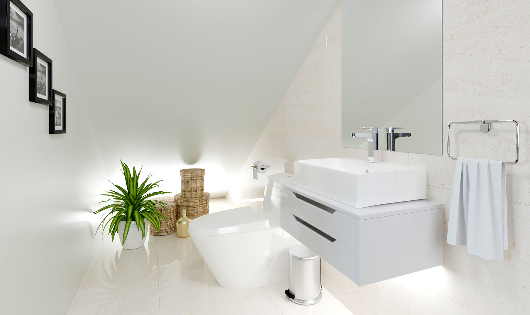 Remodelación, ampliación, construcción e implementacion de vivienda., Alexander Congonha Alexander Congonha Minimal style Bathroom