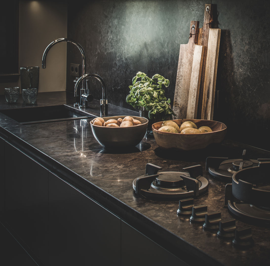 Townhouse, Caren Pardovitch Caren Pardovitch Industrial style kitchen