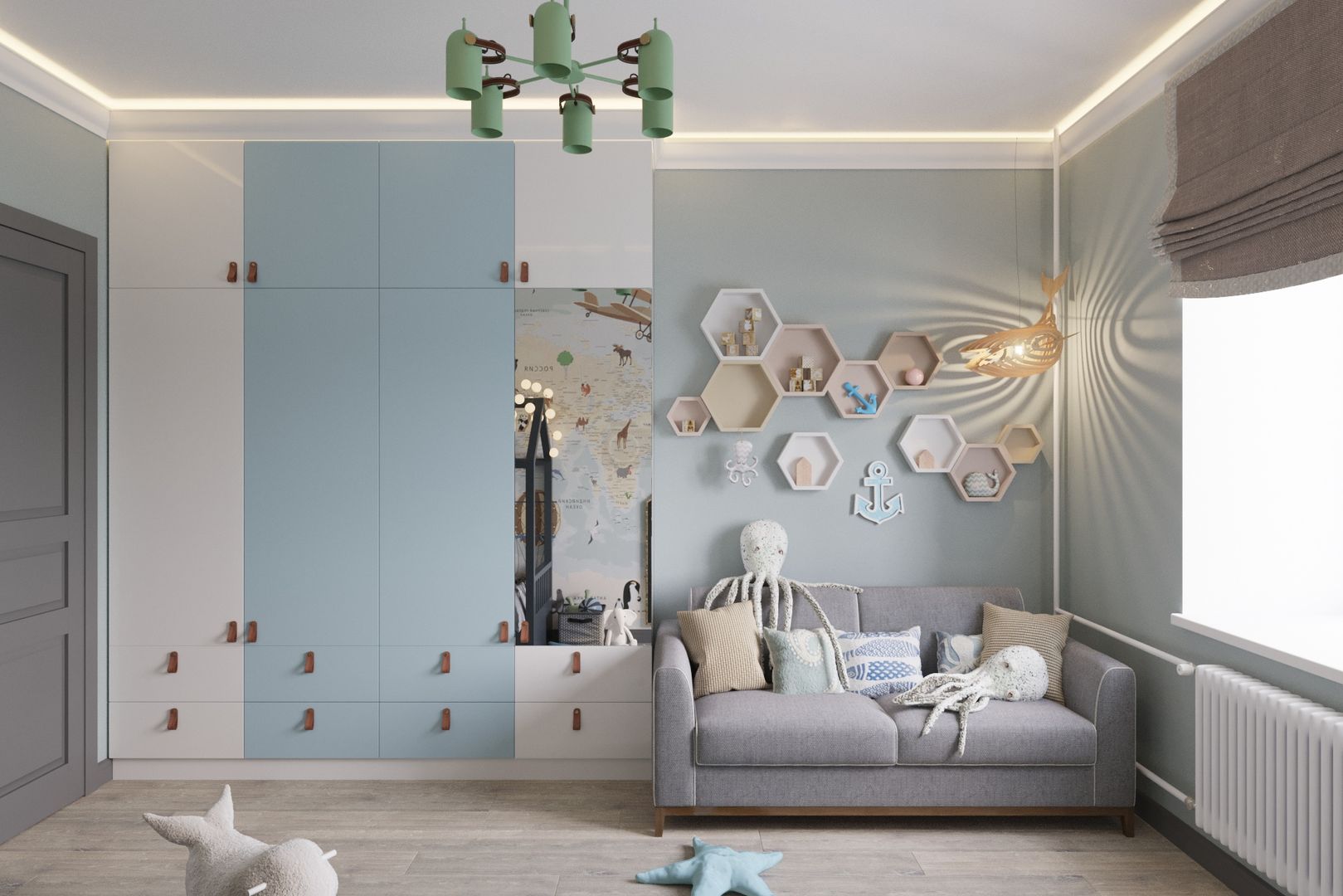 Фрунзенская набережная, Студия дизайна "INTSTYLE" Студия дизайна 'INTSTYLE' Teen bedroom لکڑی Wood effect