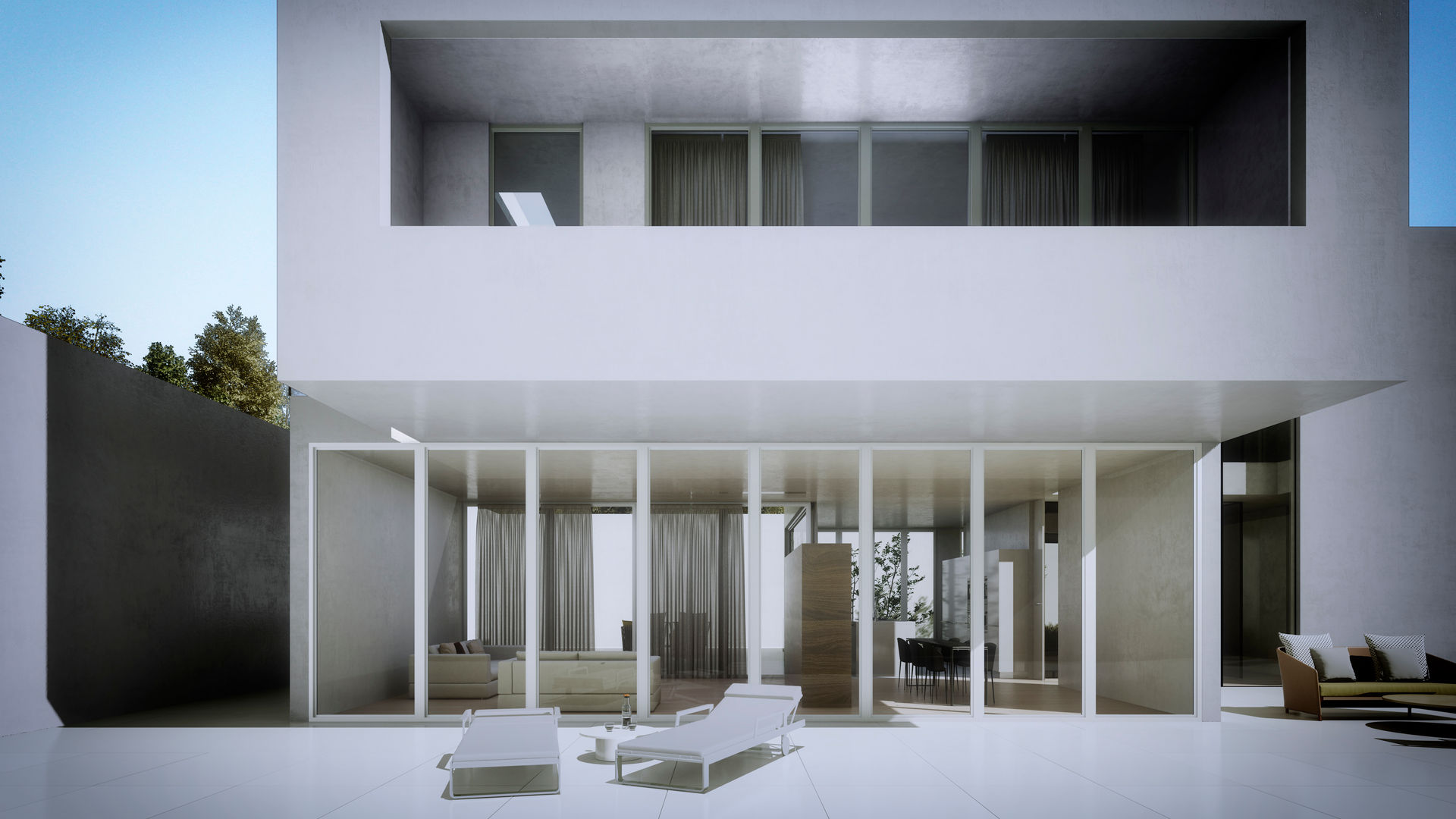 Vivienda Unifamiliar en Ibiza. , S-AART S-AART Living room